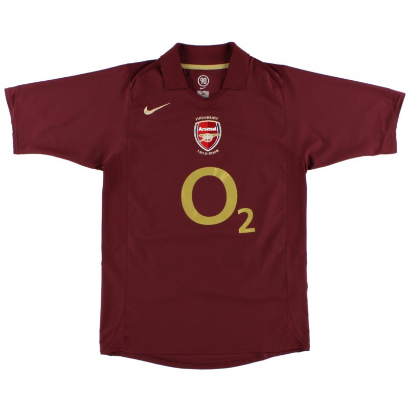 CAMISETA RETRO ARSENAL I 05/06 HOMBRE