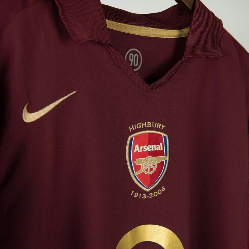 CAMISETA RETRO ARSENAL I 05/06 HOMBRE