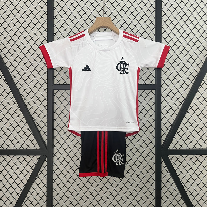 CAMISETA FLAMENGO II 24/25 CONJUNTO INFANTIL