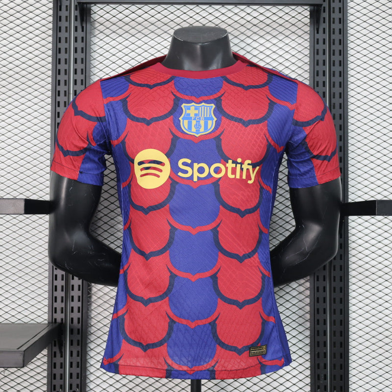 CAMISETA BARCELONA CALENTAMIENTO I 24/25 HOMBRE (VERSIÓN JUGADOR)