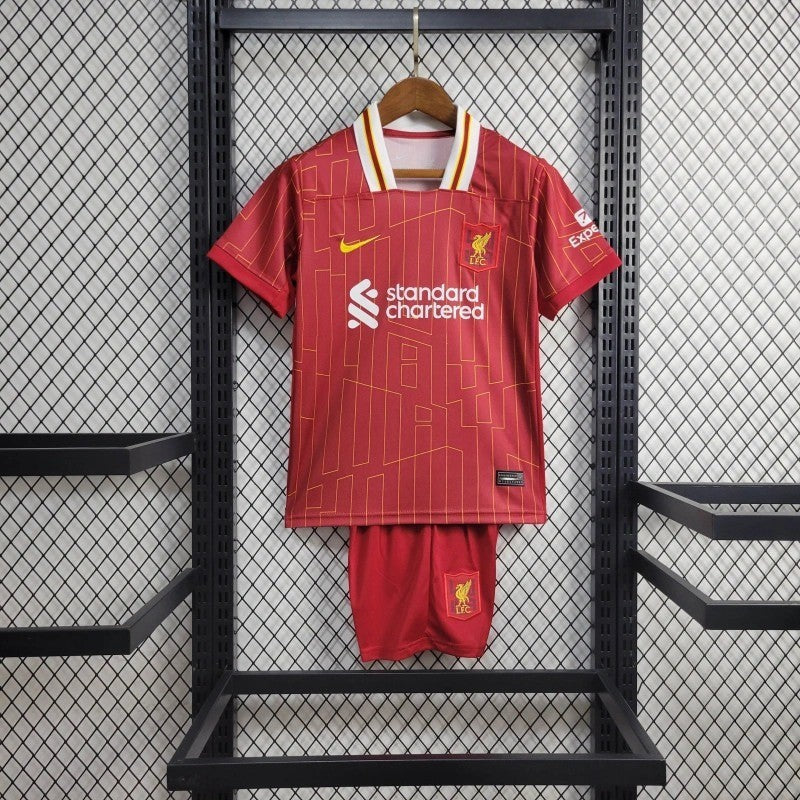 CAMISETA LIVERPOOL I 24/25 CONJUNTO INFANTIL